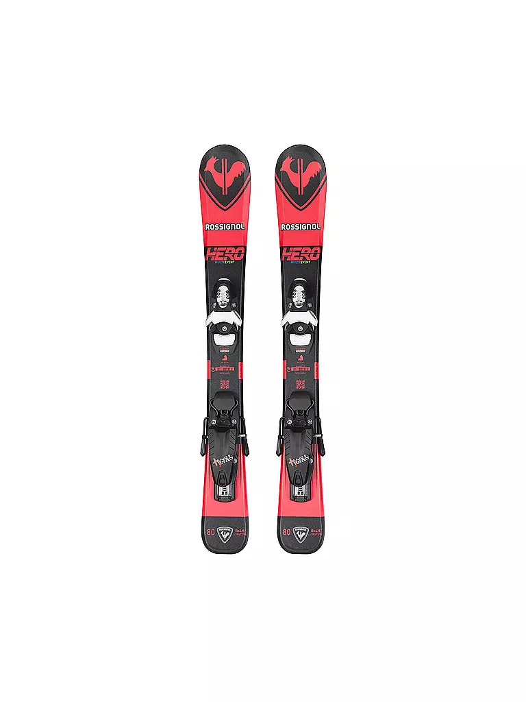 ROSSIGNOL | Kinderski Set Hero Pro JR + Team 4 | schwarz