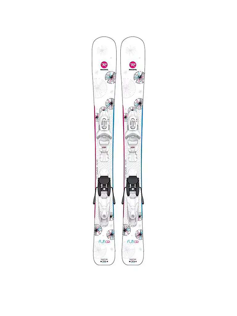 ROSSIGNOL | Mädchenski Set Fun Girl + Kid-X 20/21 | weiß