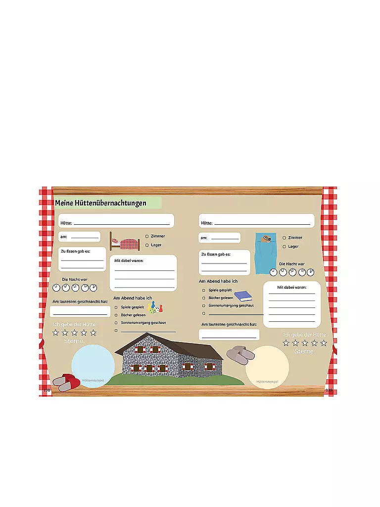 ökologische Landwirtschaft Für Kinder Erklärt ROTHER Meine Touren - Wandertagebuch für Kinder keine Farbe