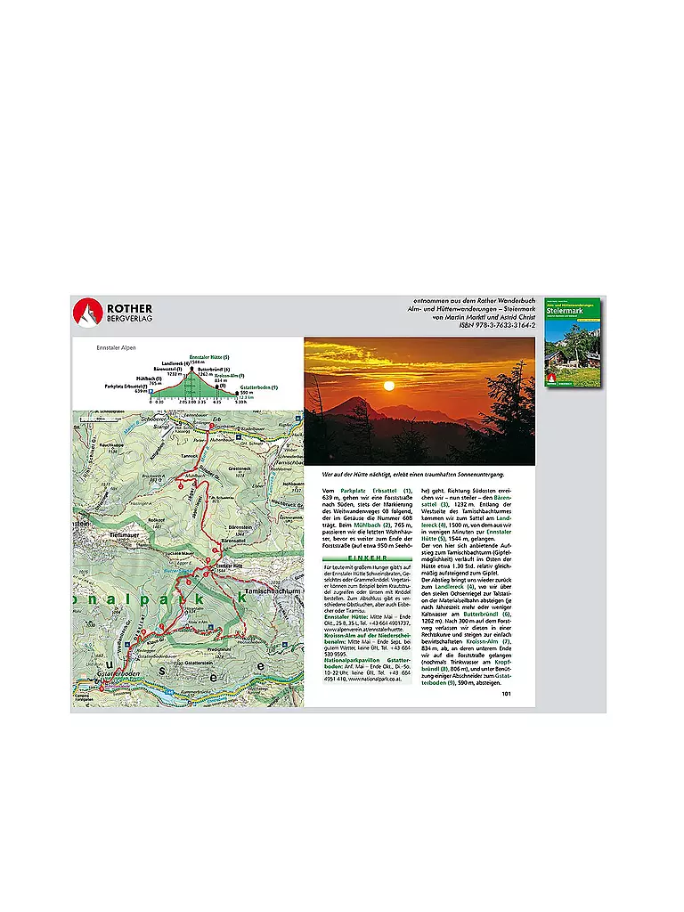 ROTHER | Wanderbuch Alm- und Hüttenwanderungen Steiermark | keine Farbe