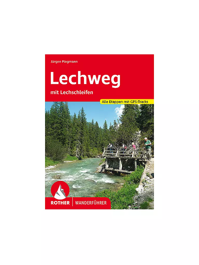 ROTHER | Wanderkarte Lechweg Maßstab 1:50.000 | keine Farbe