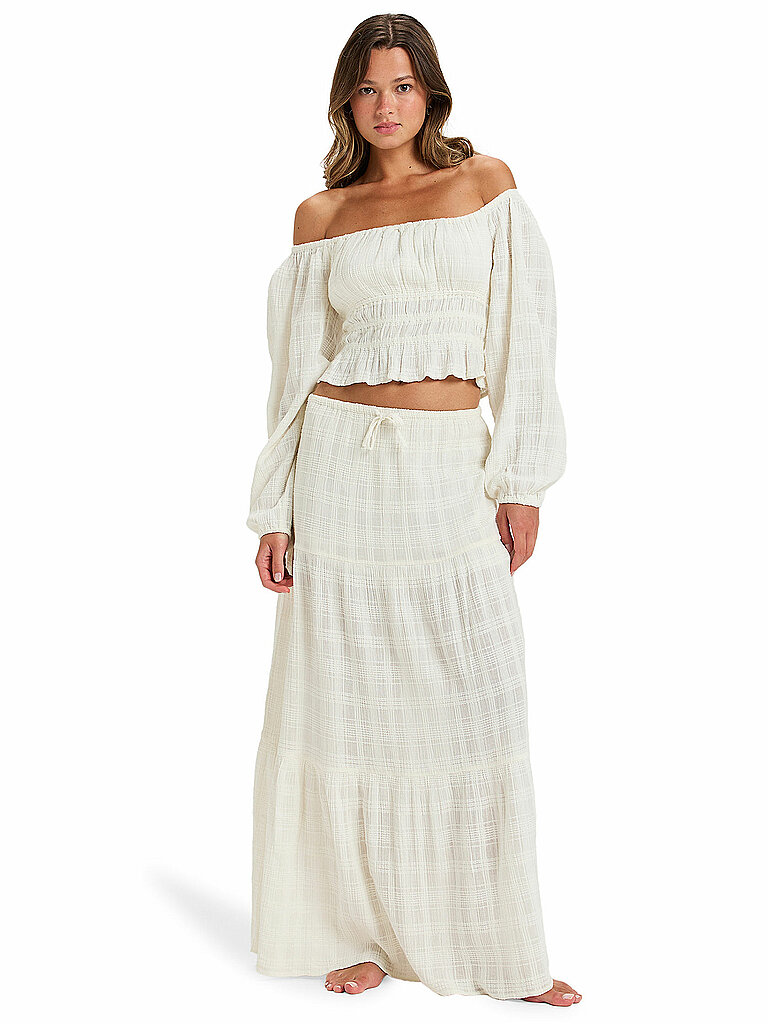 ROXY Damen Rock Sweetwater Maxi creme | S