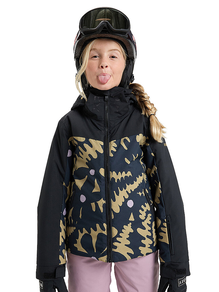 Roxy ROXY Mädchen Snowboardjacke Free Jet Block bunt | 140, bunt