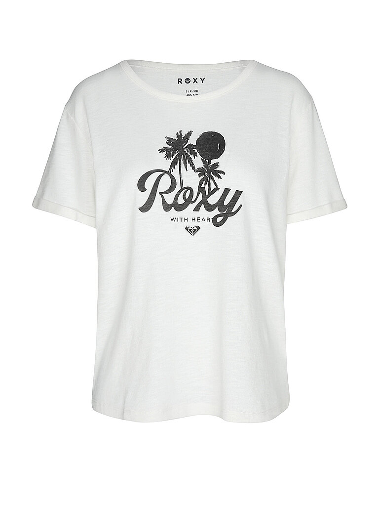 ROXY Damen Beachshit Oceanwave Regular Slub weiss | XS