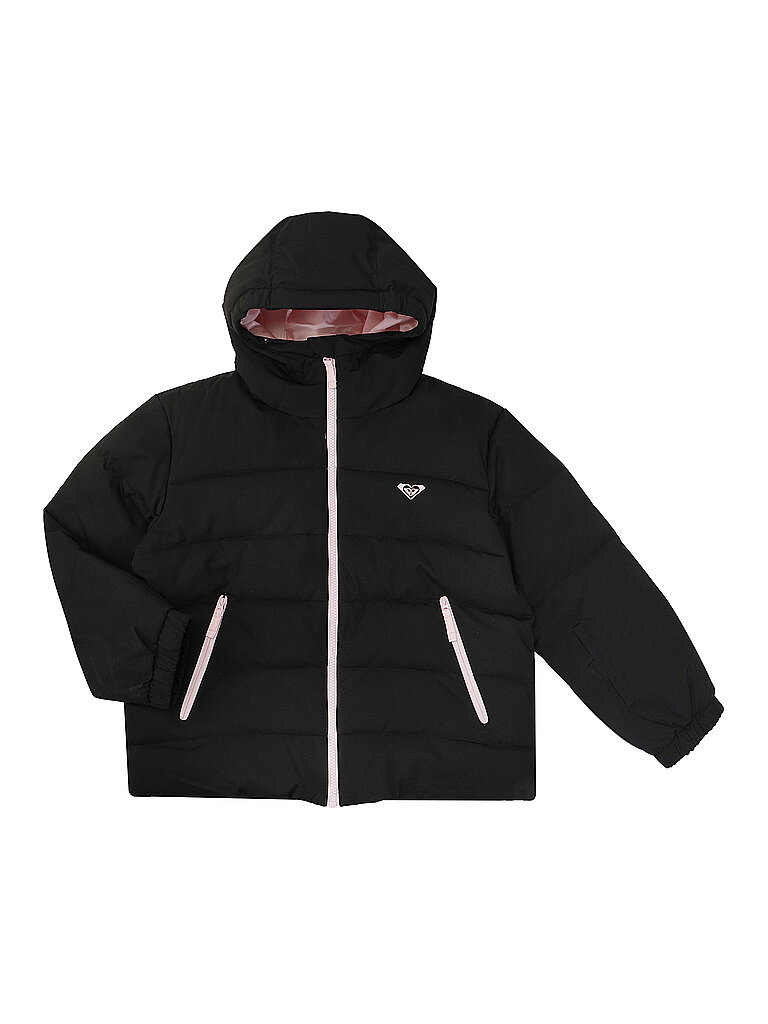 Roxy ROXY Mädchen Snowboardjacke Snowyhill Puffy 10K schwarz | 140, schwarz