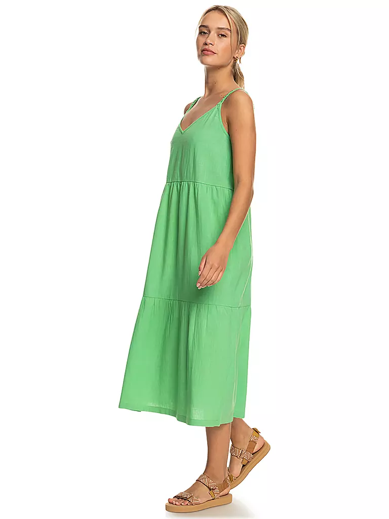 ROXY | Damen Beachkleid Waiting Line Midi | hellgrün