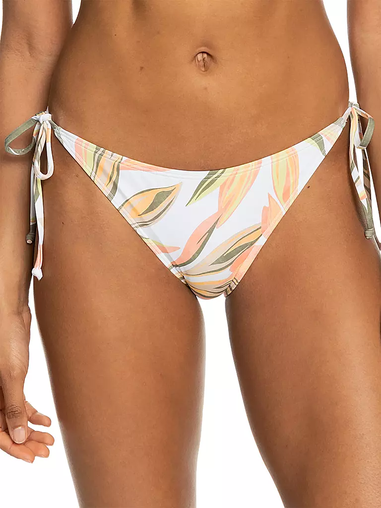 ROXY | Damen Bikinihose Printed Beach Classics | weiss