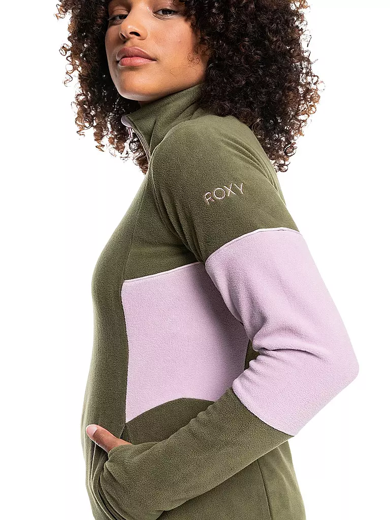 ROXY | Damen Fleecepullover Sayna - WarmFlight® | grün