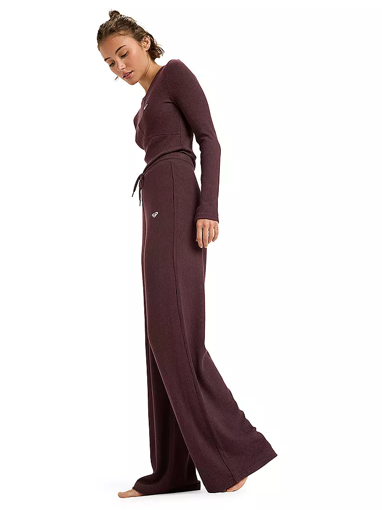 ROXY | Damen Jogginghose Midnight Avenue | dunkelrot