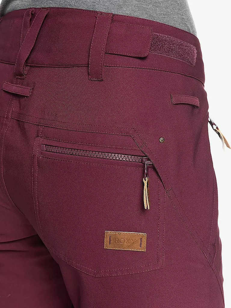 ROXY | Damen Snowboardhose Cabin | rot