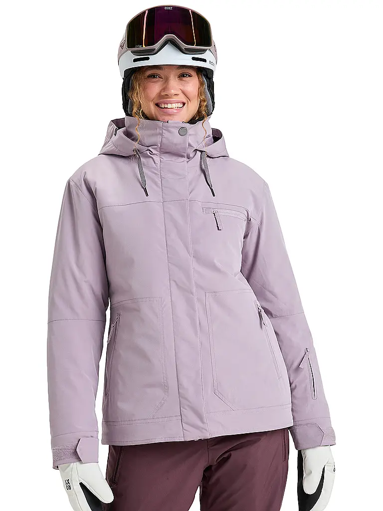 ROXY | Damen Snowboardjacke Brylee Hoodie | Rosa