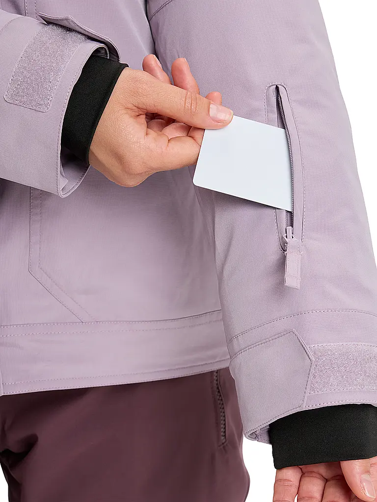 ROXY | Damen Snowboardjacke Brylee Hoodie | Rosa