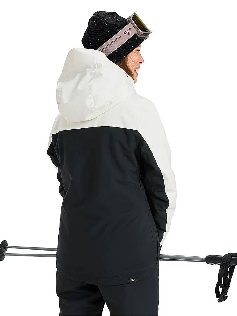 ROXY | Damen Snowboardjacke Free Jet Block Hoodie | schwarz