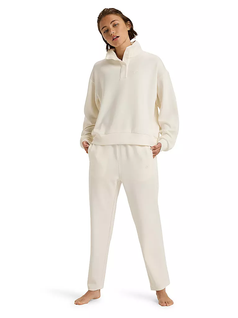 ROXY | Damen Sweater Rise & Vibe Fleece | weiss