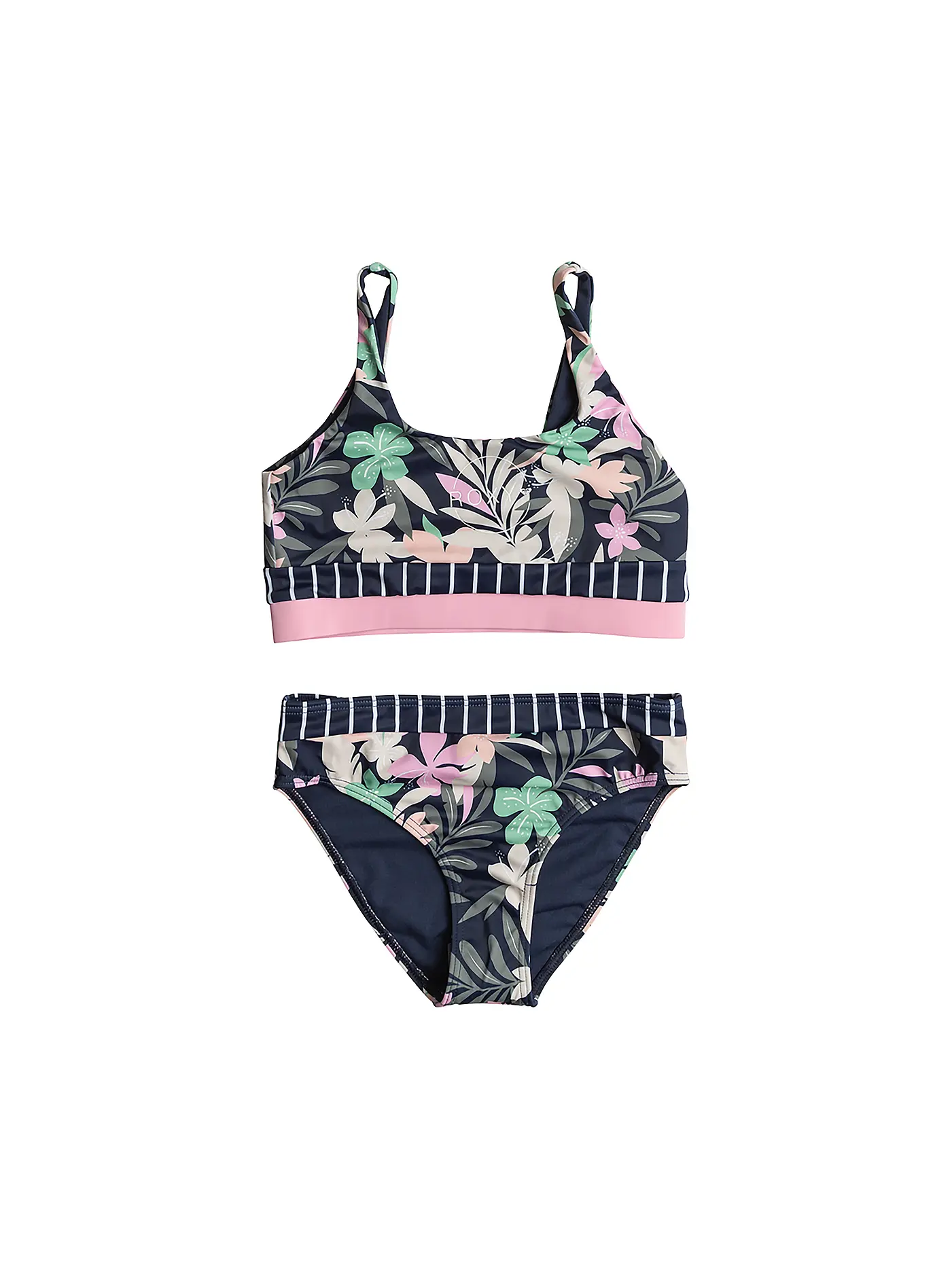 ROXY | Mädchen Bikini Ilacabo Active  | dunkelblau