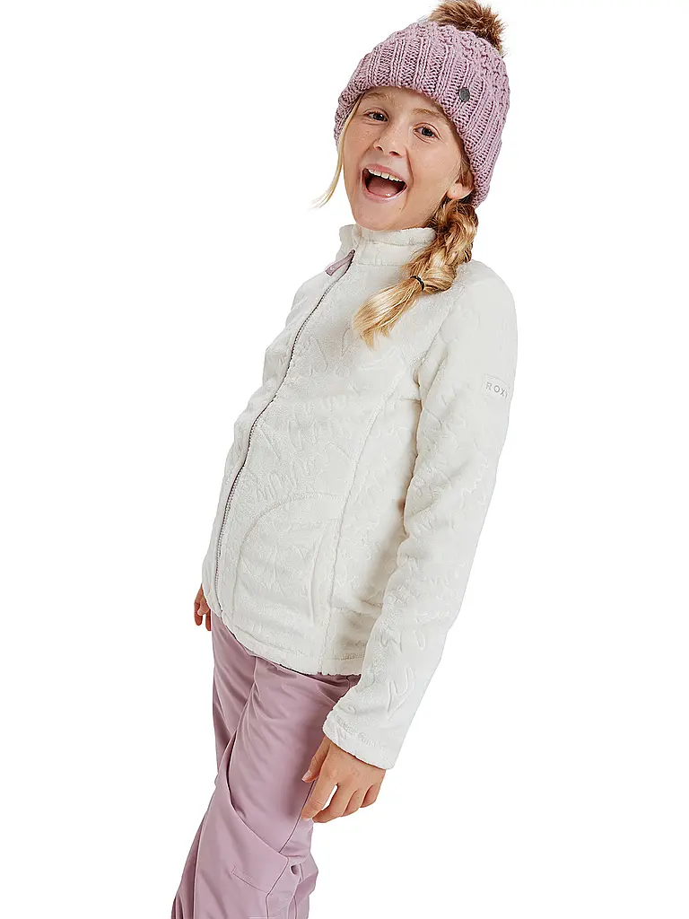 ROXY | Mädchen Snowboard Fleecejacke Igloo | creme