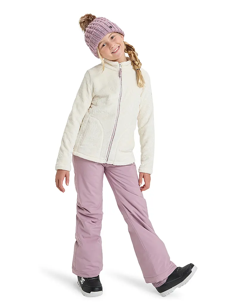 ROXY | Mädchen Snowboard Fleecejacke Igloo | creme