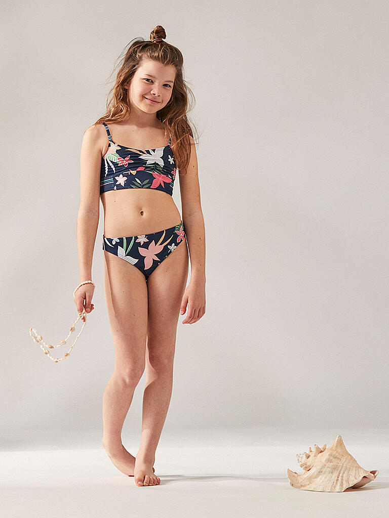 Was Ist Angesagt Bei 8 Jährigen Mädchen ROXY Mädchen Bikini Vacay For Life dunkelblau