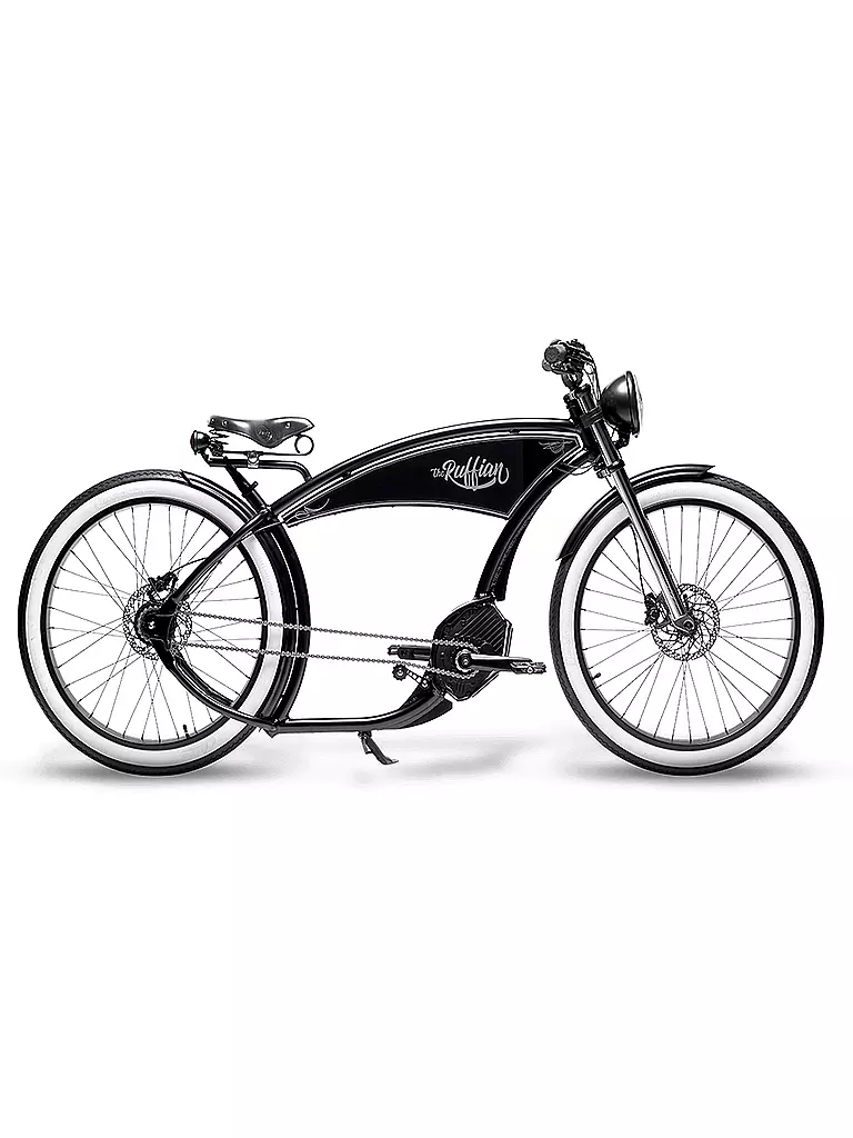 RUFFIAN | E-Bike 26" Cruiser The Ruffian Black | 999