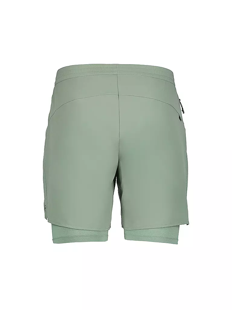 RUKKA |  Herren 2in1 Laufshort Maaninka | hellgrün