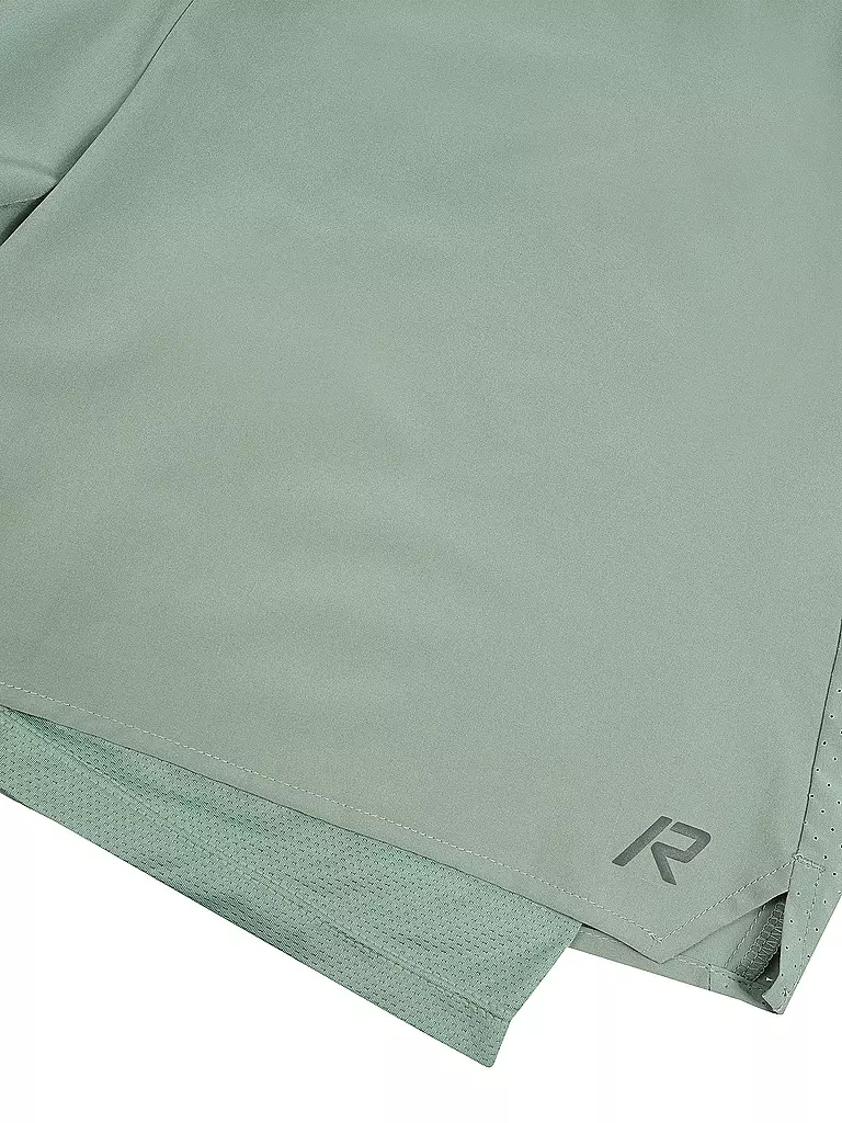 RUKKA |  Herren 2in1 Laufshort Maaninka | hellgrün