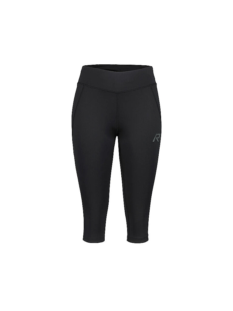 RUKKA RUKKA Damen 3/4 Lauftight Maakeski schwarz | 34, schwarz