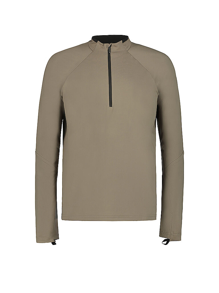 RUKKA RUKKA Herren Laufshirt Maanin mit Zip braun | XL, braun