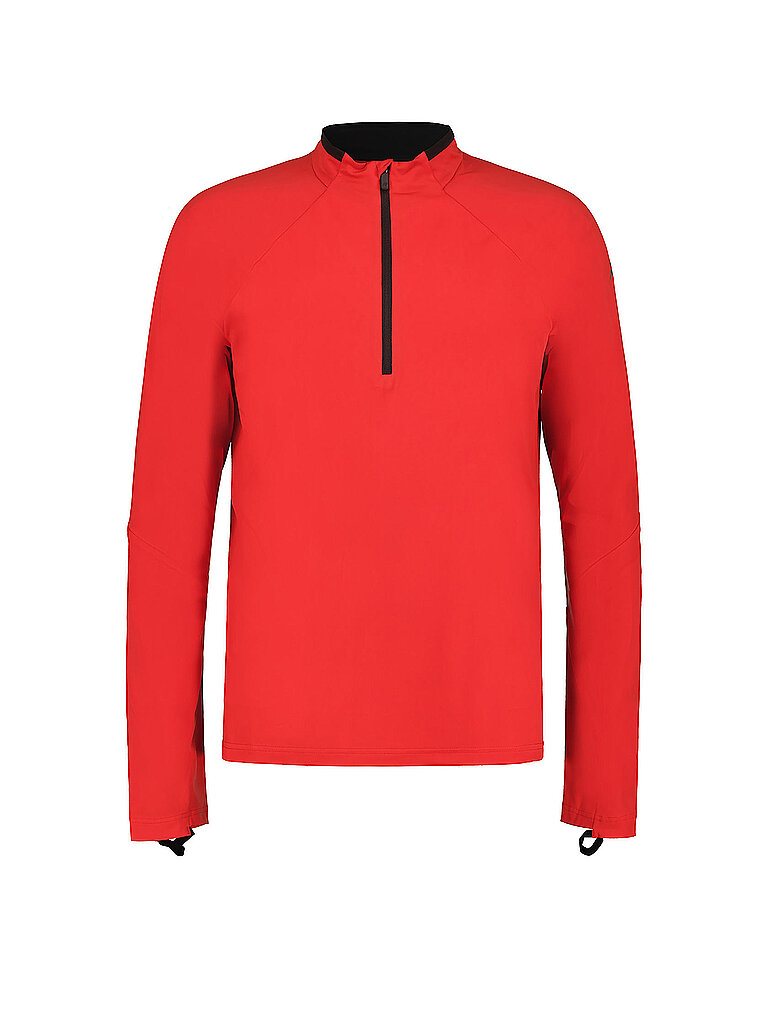 RUKKA RUKKA Herren Laufshirt Maanin mit Zip rot | S, rot