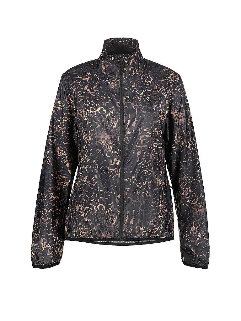 RUKKA RUKKA Damen Laufjacke Maile Print schwarz | 34, schwarz