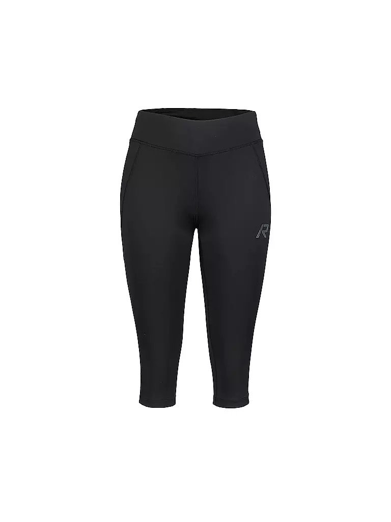 RUKKA | Damen 3/4 Lauftight Maakeski | schwarz