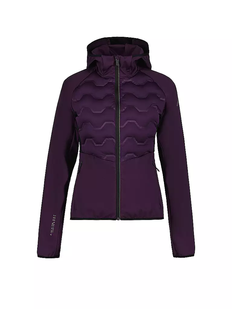 RUKKA | Damen Hybrid Laufjacke Martu | lila