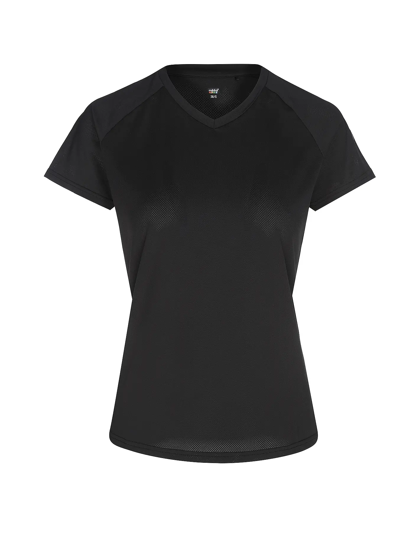 RUKKA | Damen Laufshirt Muuko | schwarz