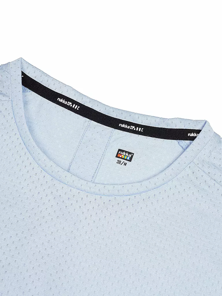 RUKKA | Damen Laufshirt Ylakartti | hellblau
