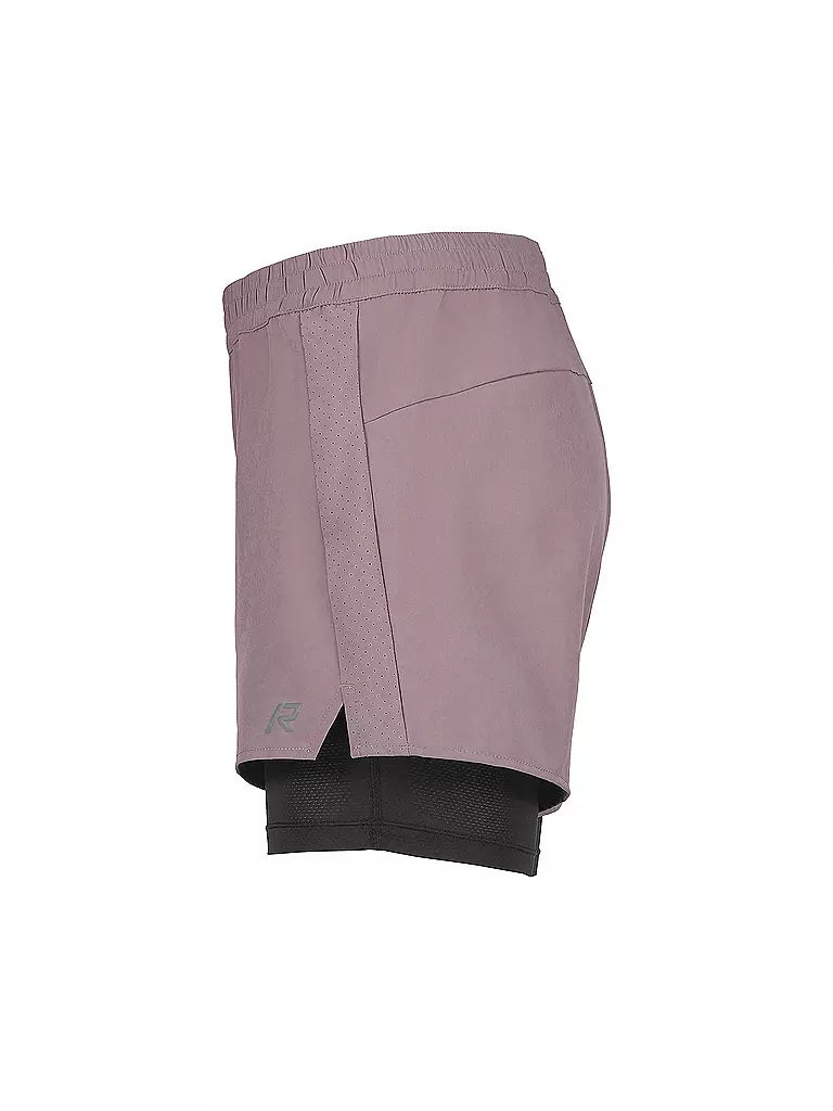 RUKKA | Damen Laufshort 2in1 Makela | lila