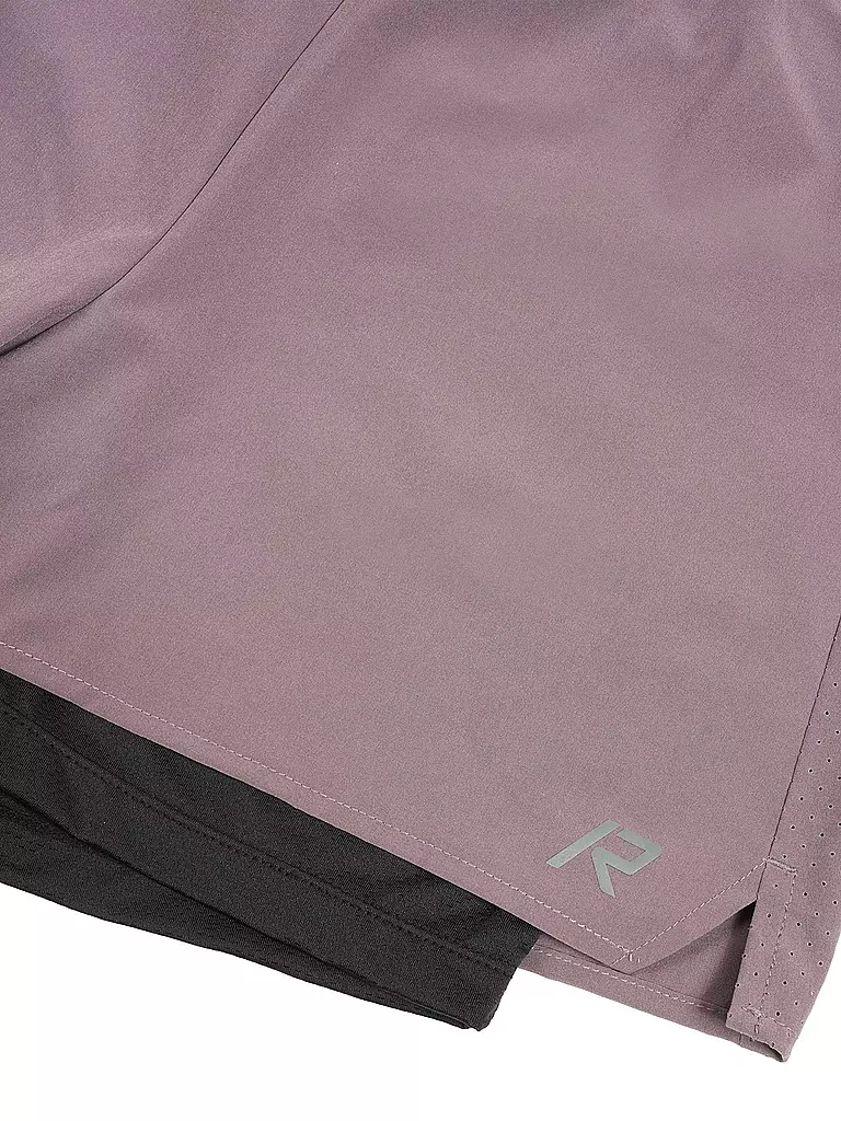 RUKKA | Damen Laufshort 2in1 Makela | lila