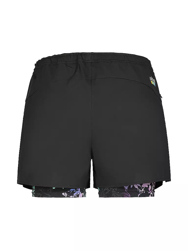 RUKKA | Damen Laufshort Mahala | schwarz