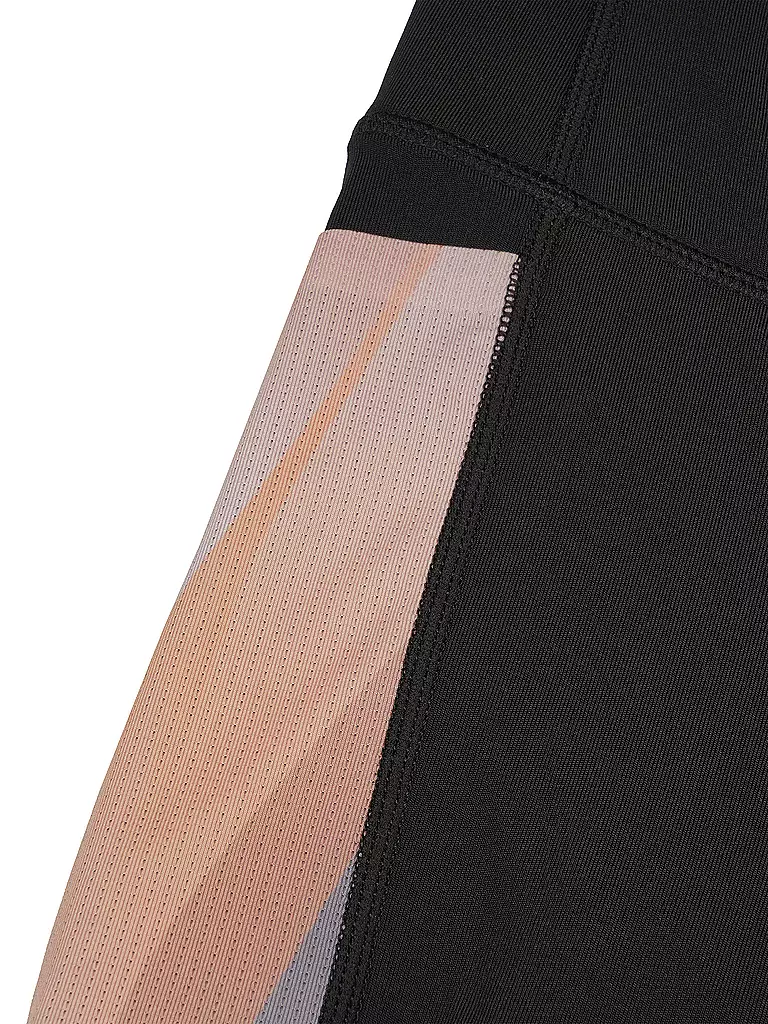 RUKKA | Damen Lauftight Mouru 3/4 | schwarz