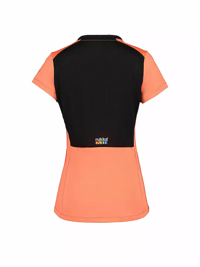 RUKKA | Damen Tennisshirt Merilahti | koralle