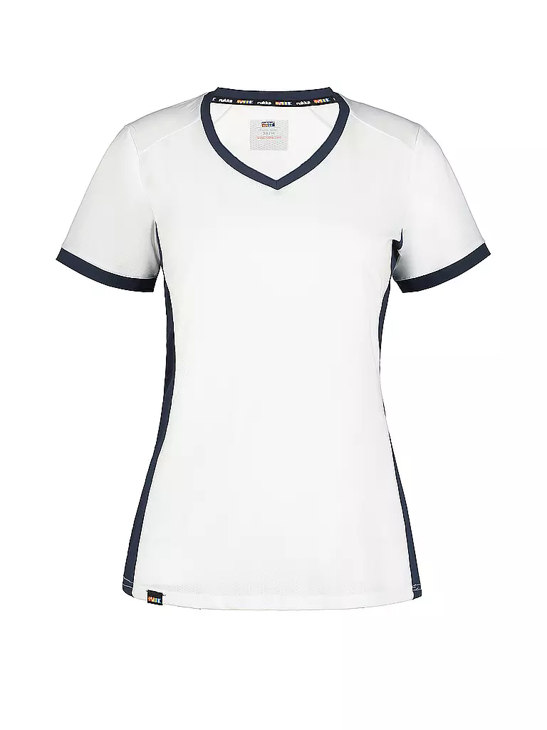 RUKKA | Damen Tennisshirt Ylisalo | weiss