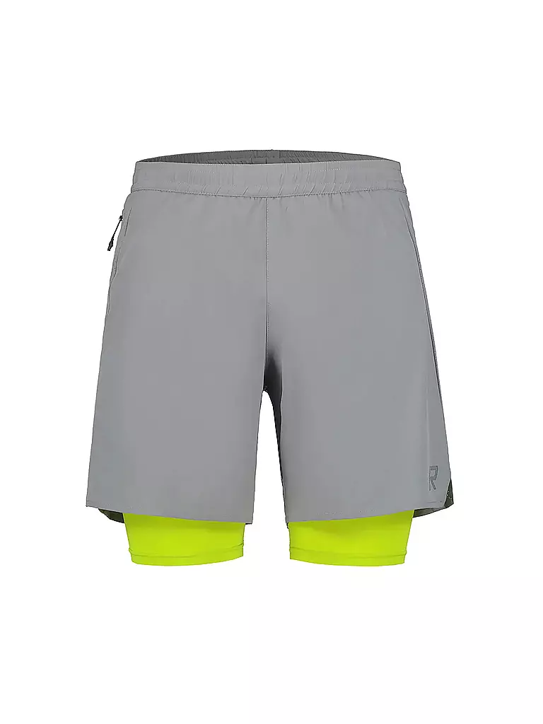 RUKKA | Herren 2in1 Laufshort Maaninka | grau