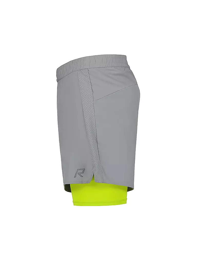 RUKKA | Herren 2in1 Laufshort Maaninka | grau