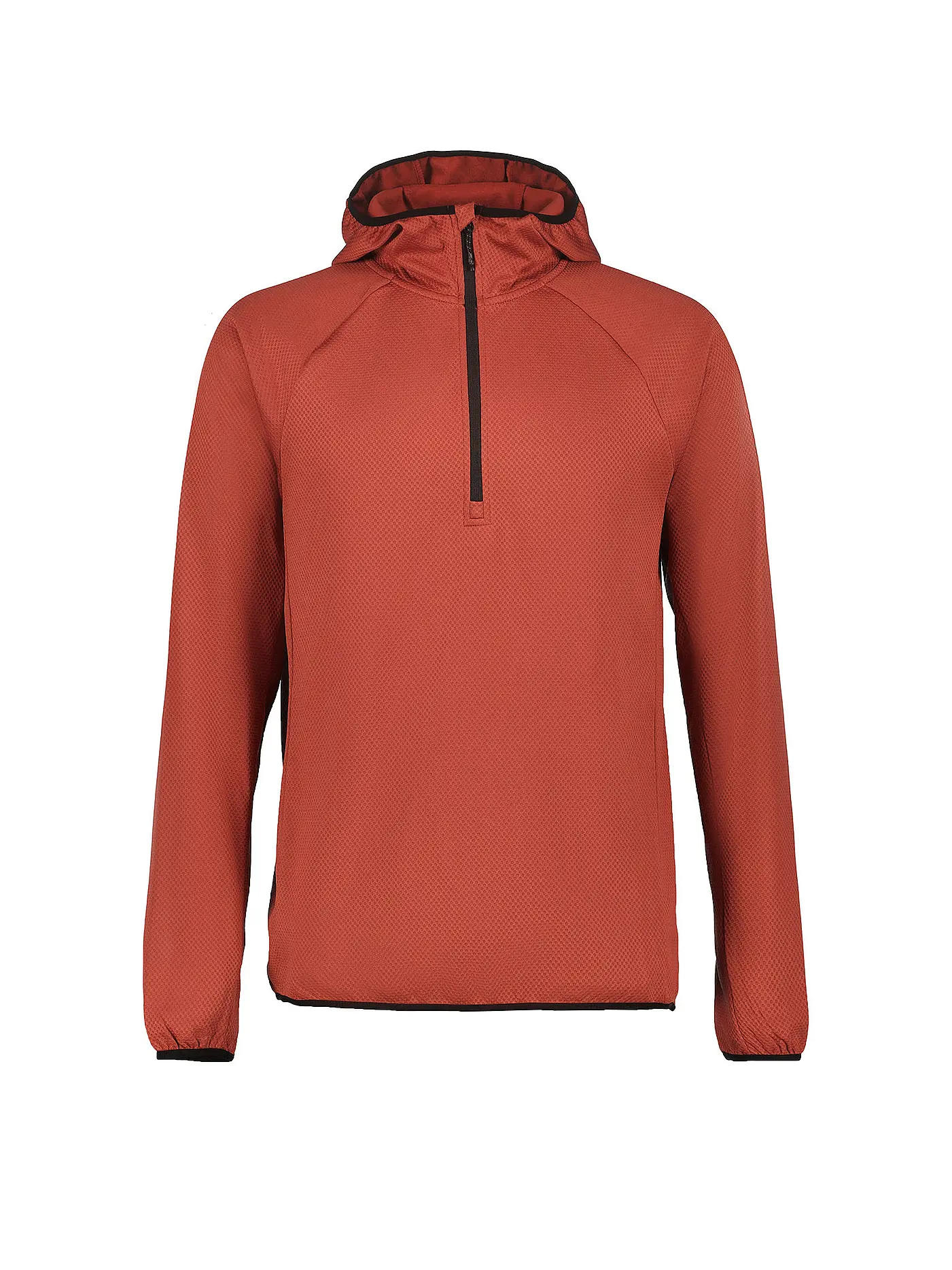RUKKA | Herren Laufshirt Meilan Hoodie | kupfer