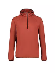 RUKKA | Herren Laufhoodie mit Zip Meilan | kupfer