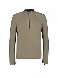 RUKKA | Herren Laufshirt Maanin mit Zip | braun
