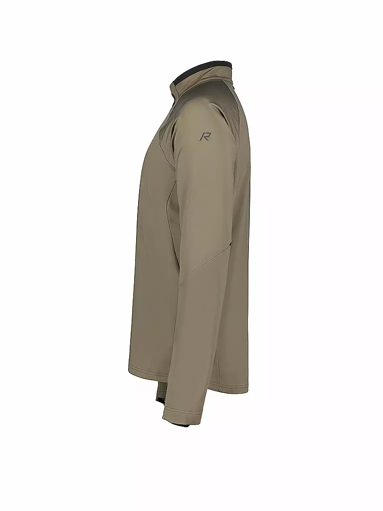 RUKKA | Herren Laufshirt Maanin mit Zip | braun