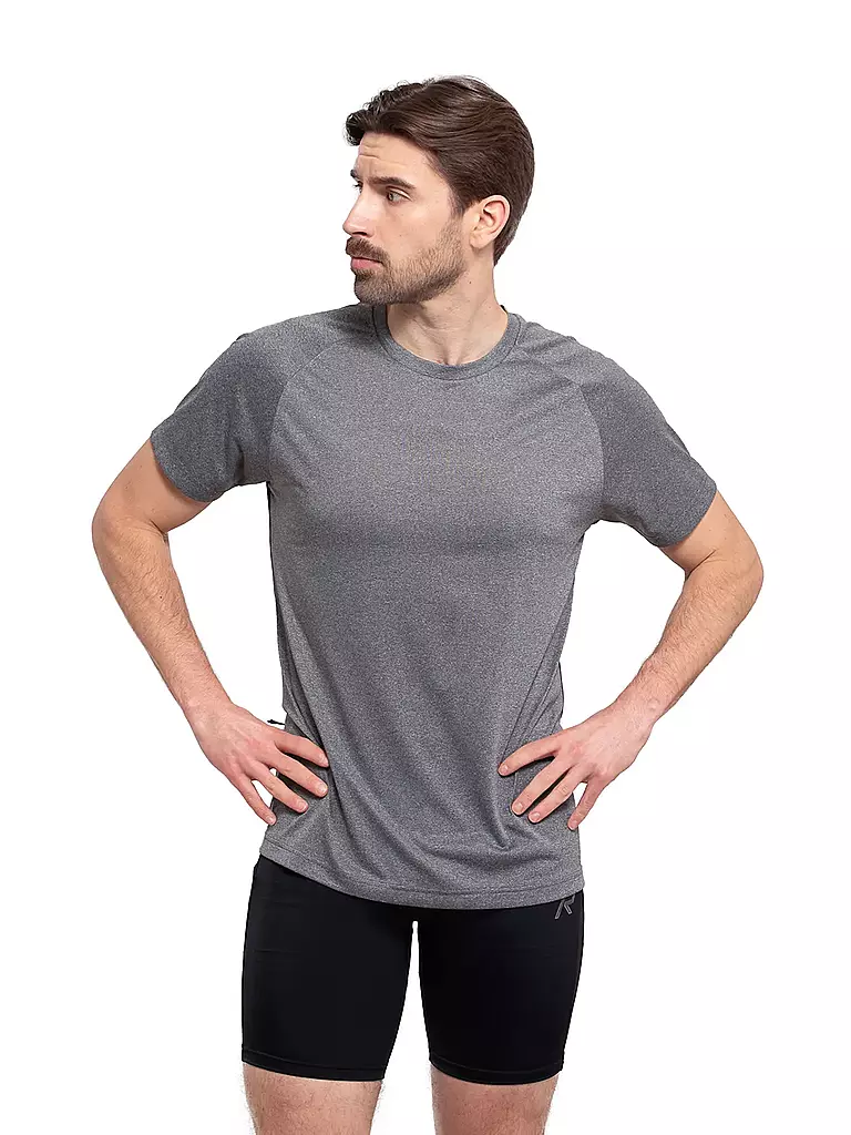 RUKKA | Herren Laufshirt Maavesi | grau