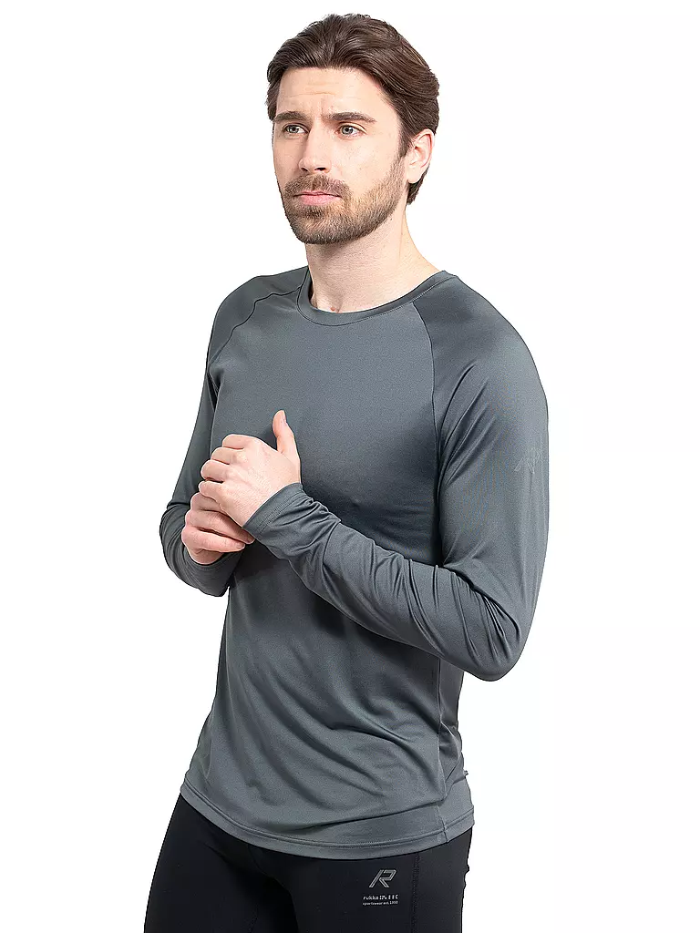 RUKKA | Herren Laufshirt Muosto | grau