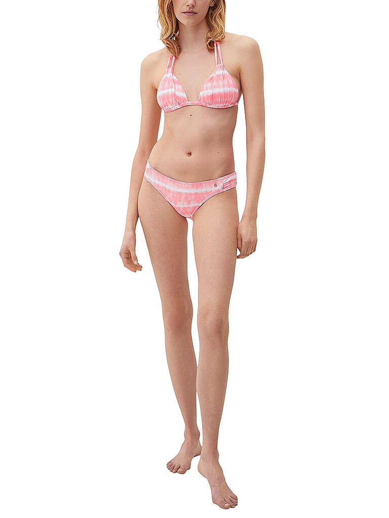 S.OLIVER Damen Bikinioberteil Triangel Lobster White rosa