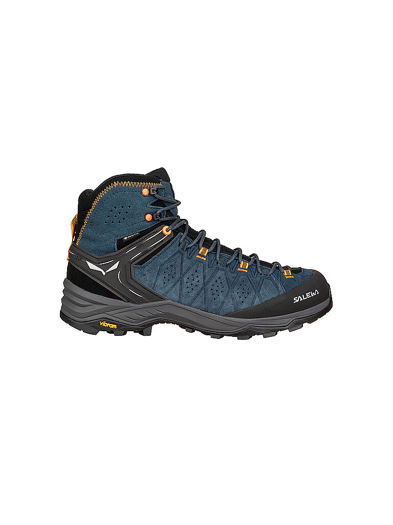 Salewa SALEWA Herren Wanderschuhe Alp Trainer 2 Mid GTX dunkelblau | 42, dunkelblau