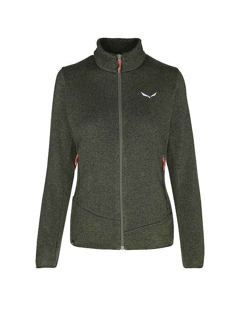 SALEWA Damen Fleecejacke Puez Rocca PL olive | 34